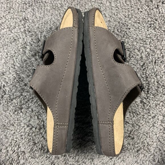 Natural Walk Men's Slide Sandals Brown Synthetic Size 8.5 - Picture 5 of 7